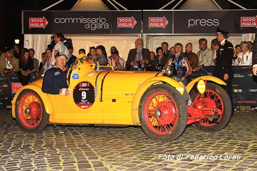 La ‘1000 Miglia’ nella Capitale