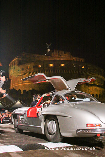 La ‘1000 Miglia’ nella Capitale