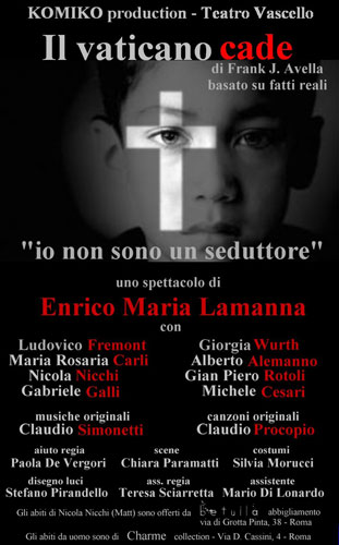 ‘Il Vaticano cade’ e non va in scena al Teatro Vascello