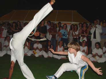 Tre giorni di grande capoeira a Roma
