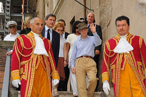 Woody Allen a Roma: ciak si gira