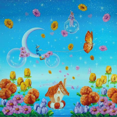 ‘Incontro con l’arte … Una favola infinita’ in via dei Castani a Centocelle