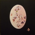 Floriana Tondinelli-Orchidee in Pasqua-2013-acrilico su tela-cm 76x76