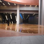 Stazione Conca D'Oro allagata