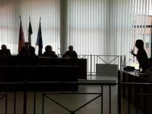 Nella foto di Carla De Muner un momento della seduta del Consiglio VII Municipio