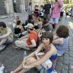 colosseo protesta