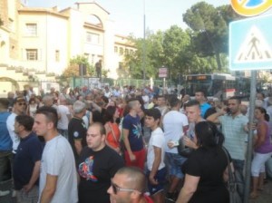 manifestazione tor sapienza