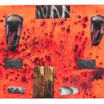 -SR, DRFTRS (4188), 2013, collage e pittura su carta, 71.1 x 88.3 cm (collage), 82.6 x 100 x 3.8 cm, (incorniciato). Courtesy l’artista
