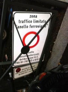divieto anello ferroviario