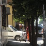 operatore Ama via Tor de Schiavi