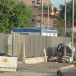 rifiuti ingombranti via Villa Gordiani campo rom