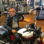 Bruno Barbieri masterchef in moto