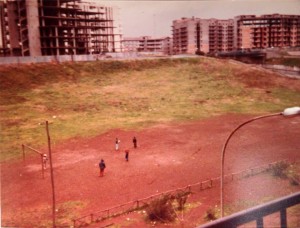 Campetto da calcio pre chiesa a Tor Tre Teste storica