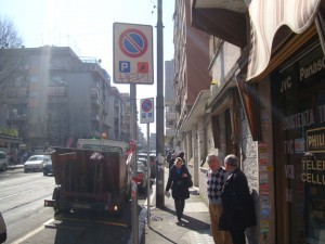 I parcheggi disabili vicino a Fraboni