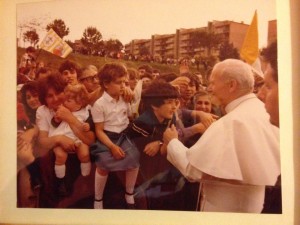 Papa Wojtyla a Tor Tre Teste storica