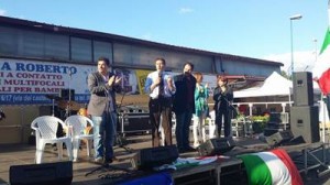 il sindaco marino a Quarticciolo