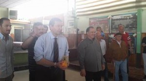 il sindaco marino gioca a bocce presso il circolo Bocciofilo la Sorgente