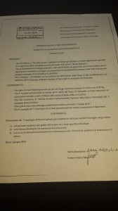 Interrogazione Marchionni Federici Roma Vintage