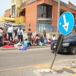 mercatino abusivo viale della Primavera