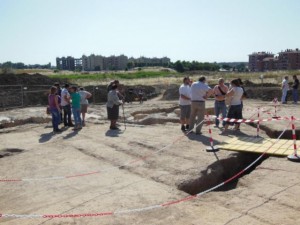 Visita agli scavi (Fonte, Parco Tor Vergata)