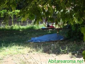 Letto senza tetto area metro c san felice