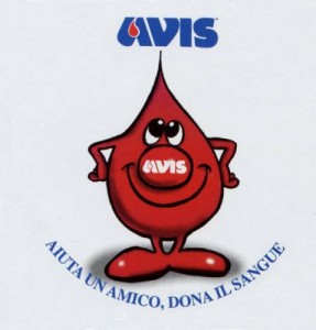 AVIS goccia di sangue interna