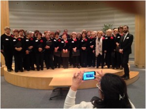 Il Coro Accordi & Note di Roma al Parlamento Europeo