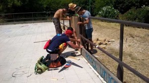 Parco Brin: riparazione pista pattinaggio