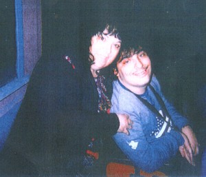 Andrea Guardabascio con la mamma Oriana