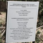 OstiaCastelloGiulioII-LavoriCartello