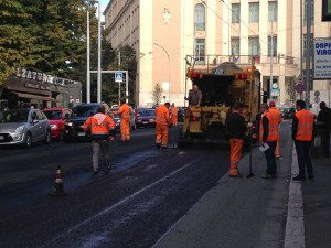 lavori viale adriatico