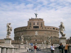 Castel Sant'Angelo From Across Ponte Sant'Angelo