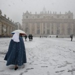 Neve a San Pietro nel 2012