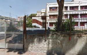 Liceo Benedetto da Norcia visto da via Fiuggi