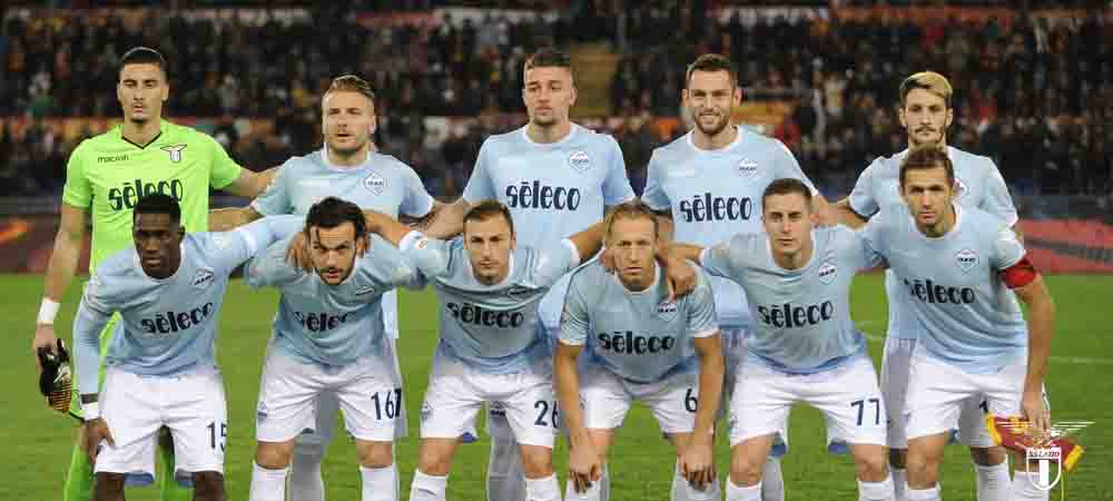 Roma-Lazio 2-1 formazione Lazio