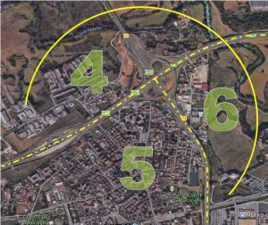 La Rustica: revisione confini