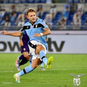 Lazio-Fiorentina 2-1 rigore Immobile