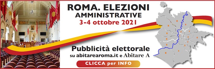 Pubblicità elettorale 2021 amministrative Roma