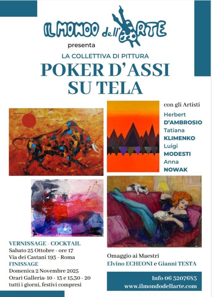 locandina Mondo dell'Arte