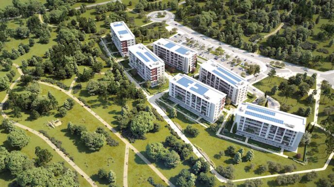 Nuove residenze a Selva Candita