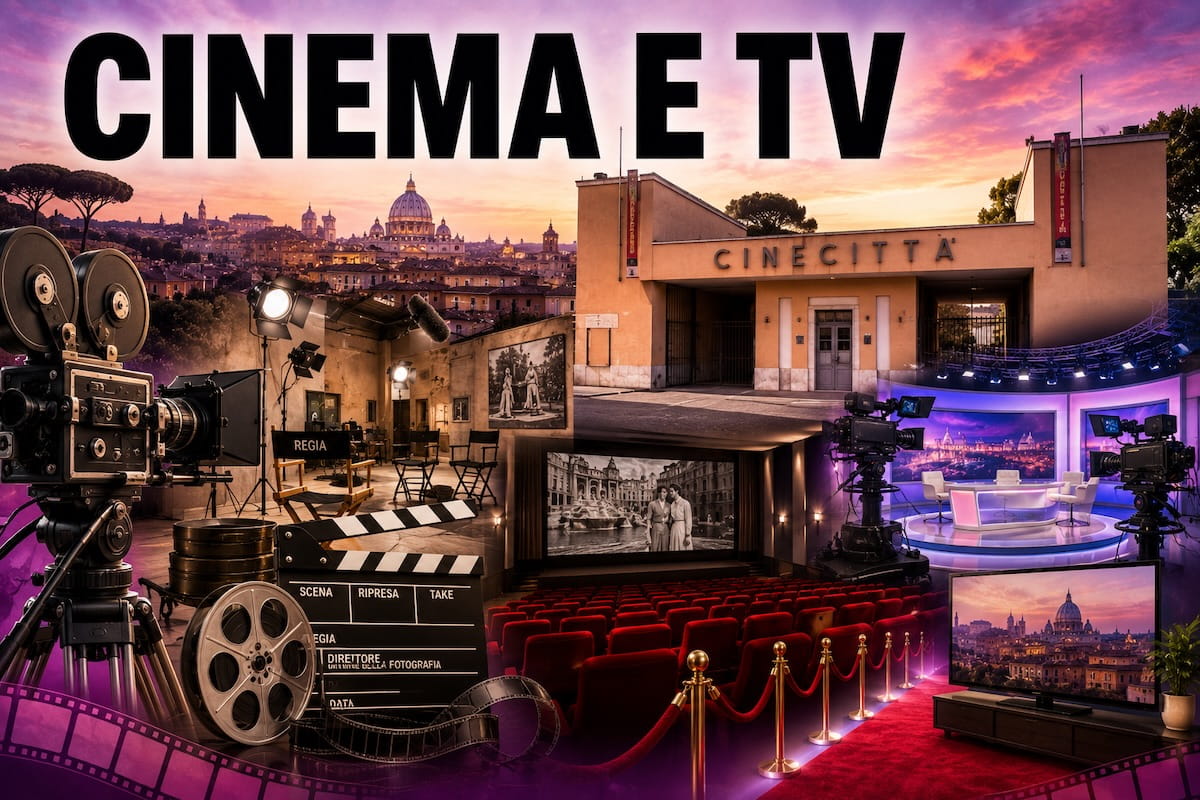 Cinema e TV a Roma e non solo: Cinecittà, film, televisione e spettacolo